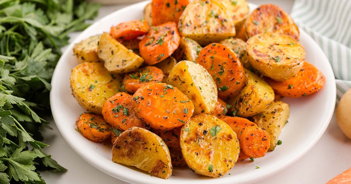 Achieve Crispy, Tender Roasted Potatoes & Carrots Every Time